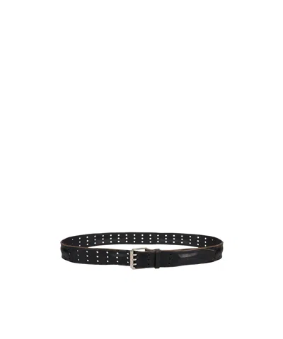 Balenciaga Buckle Belt In Black