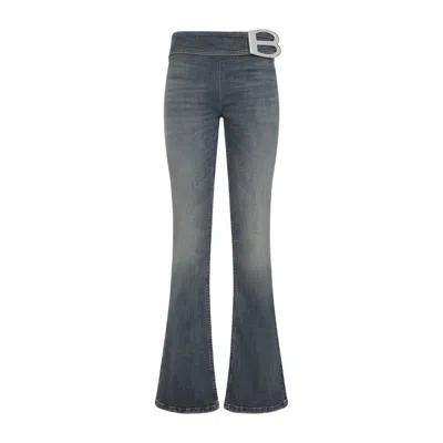 BALENCIAGA BALENCIAGA BUCKLE BOOTCUP PANTS WOMEN