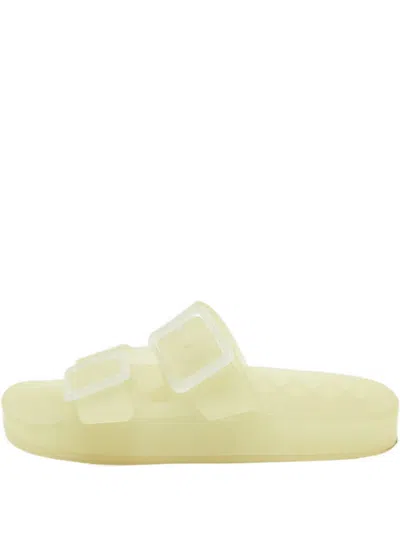 Pre-owned Balenciaga Buckle-fastening Sandals In Neutral