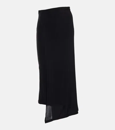 Balenciaga Bustier Dress In Black