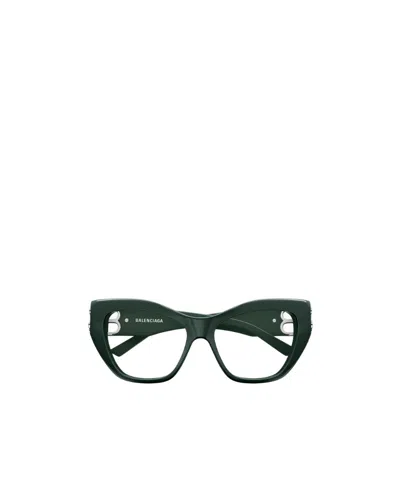 Balenciaga Butterfly-frame Glasses In Black