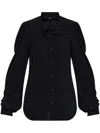 Balenciaga Button-down Shirt In Black