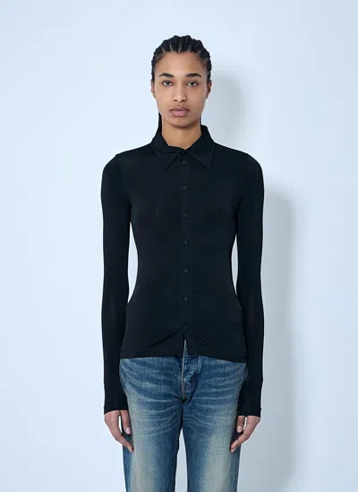 Balenciaga Button-down Shirt In Black
