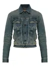 Balenciaga Button-fastening Denim Jacket In Blue