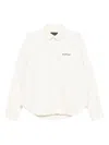 Balenciaga Natural Jean Overshirt In White