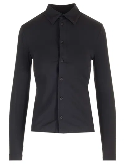 Balenciaga Buttoned Long In Black