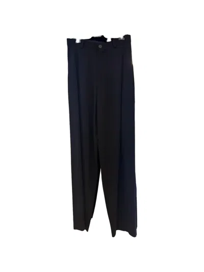 Balenciaga Button-fastening Tailored Trousers In Black