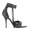 Balenciaga Cagole 110mm Sandals In White