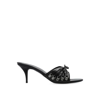 Balenciaga Cagole 70 Leather Sandals