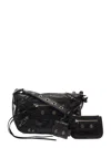 BALENCIAGA 'LE CAGOLE XS' CROSS BODY BAG WITH FLAP IN LEATHER MAN