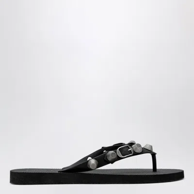Balenciaga Chic Sandal Slide Cagole For Women In Black