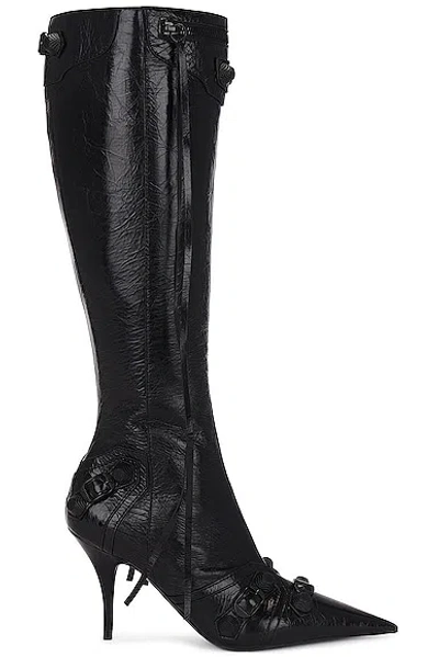 Balenciaga Cagole Boot In Black
