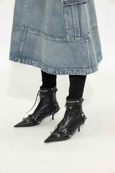 BALENCIAGA BALENCIAGA ‘CAGOLE’ HEELED ANKLE BOOTS