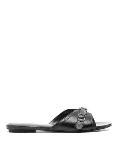 BALENCIAGA SANDALIAS - NEGRO