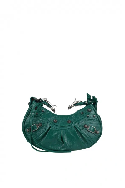Balenciaga Cagole Xs Bag In Green