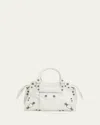 Balenciaga Le City First Leather Braided-handle Tote Bag