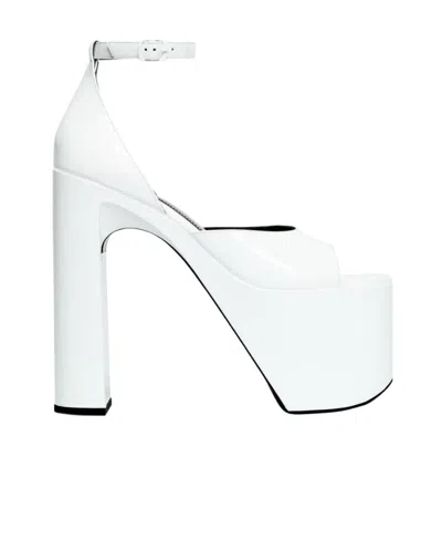 Balenciaga Camden 160mm Sandals In White