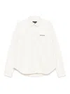 Balenciaga Natural Jean Overshirt In White