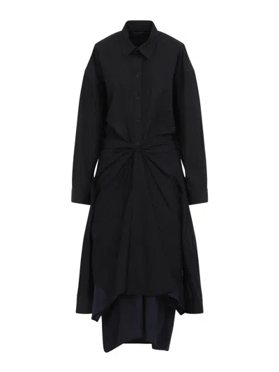 BALENCIAGA MAXI PATCHED SHIRT