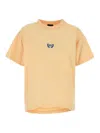 Balenciaga Crew Neck Short Sleeves Soft Fabric In Gold