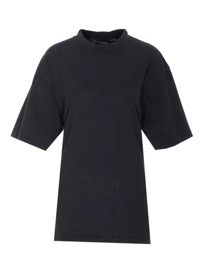 BALENCIAGA BACK DRAWSTRING T-SHIRT