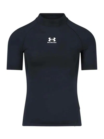 BALENCIAGA FRONT LOGO T-SHIRT