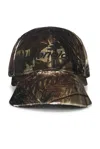 Balenciaga Camo Cap In Brown