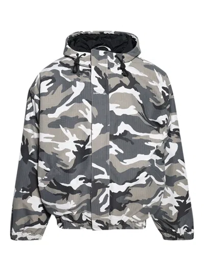 Balenciaga Camouflage-print Ski Jacket
