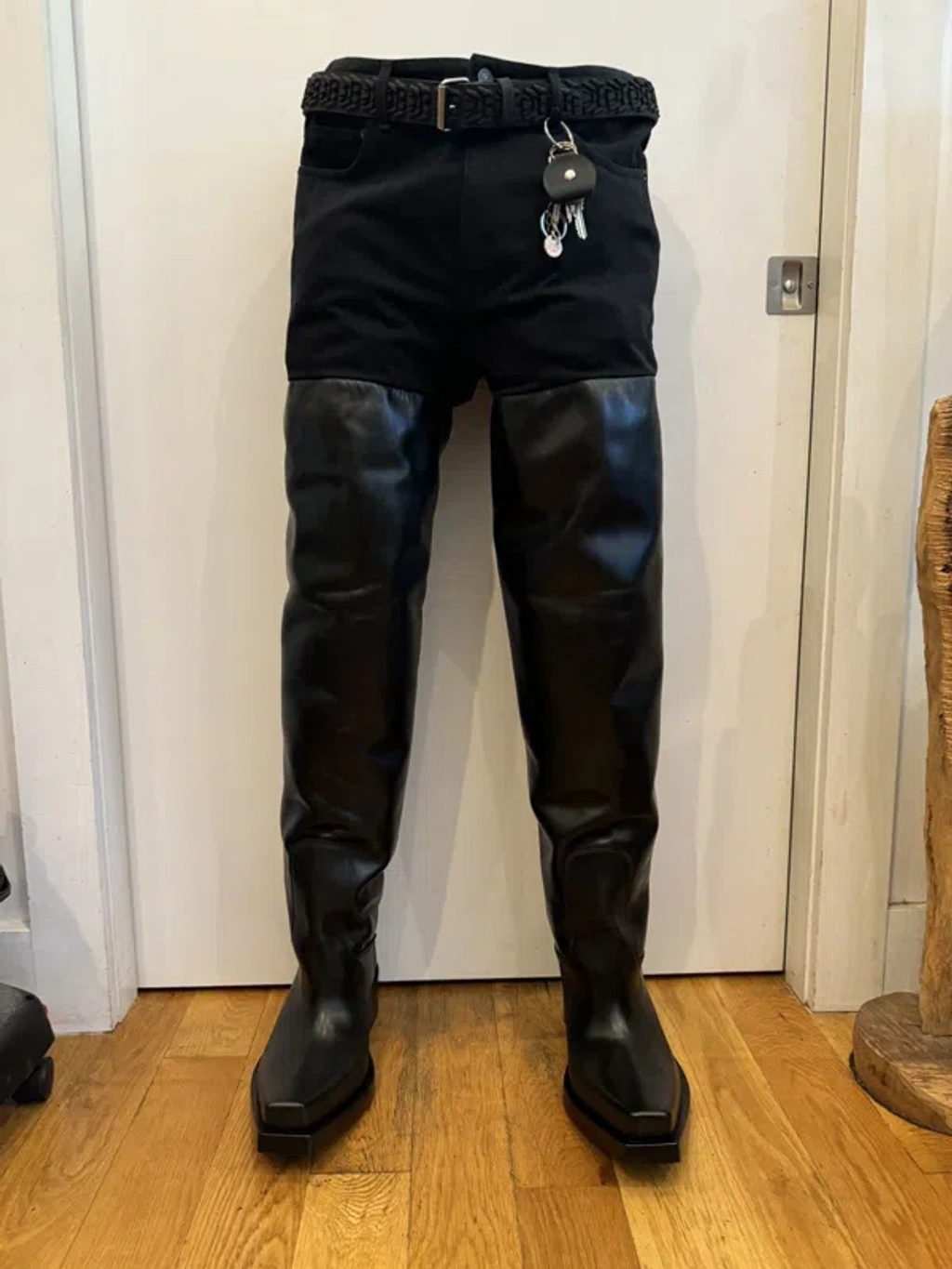 Pre-owned Balenciaga Cancelled Fall 23 Santiago Pantashoes Shoes