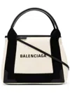 Balenciaga Women's Two-tone Canvas Small Cobas Navy Handbag | 3903462hh3n Color 9260