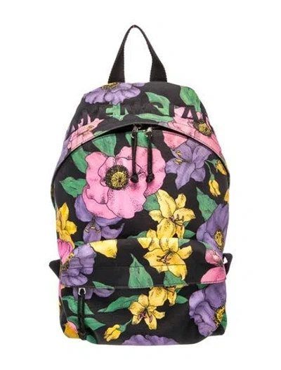 Pre-owned Balenciaga Canvas Backpack In Black
