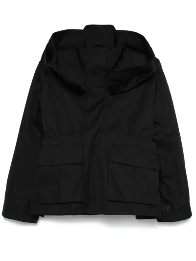 Balenciaga Canvas Jacket In Black
