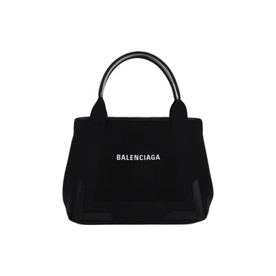 Pre-owned Balenciaga Canvas Tote Bag 'black'