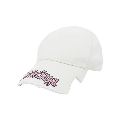 Pre-owned Balenciaga Cap 'dirty White' | Women's Size L
