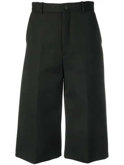 Balenciaga Capri Trousers In Black