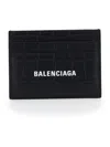 Balenciaga Cash Card Holder In Black