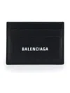 Balenciaga Cash Card Holder In Black