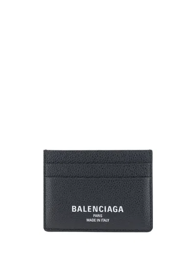 Balenciaga Card Holder In Black