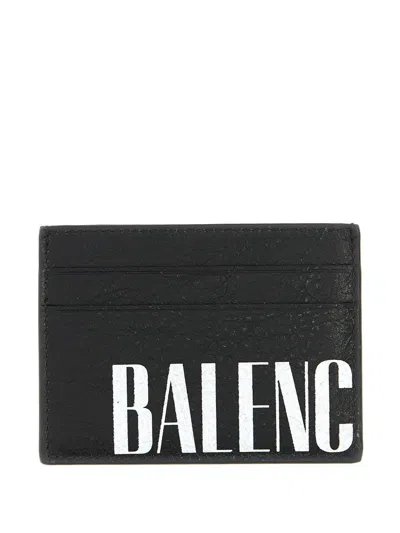 Balenciaga Card Holder Editor In Black