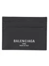 Balenciaga Cardholder With Logo In Black