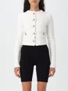 Balenciaga Cardigan  Woman Color White In Weiss