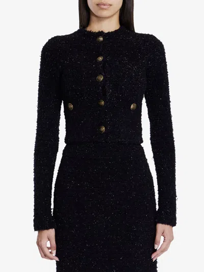 Balenciaga Moncler Grenoble Dark Beige Bonnieure Bomber Jacket In Black