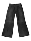Balenciaga Cargo Frayed-hem Straight Trousers In Multi