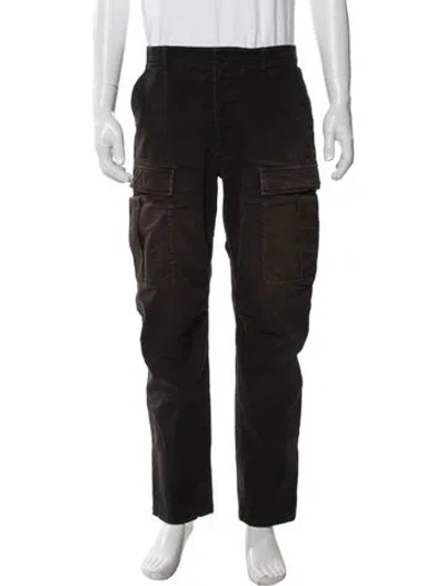 Pre-owned Balenciaga Cargo Pants In Green