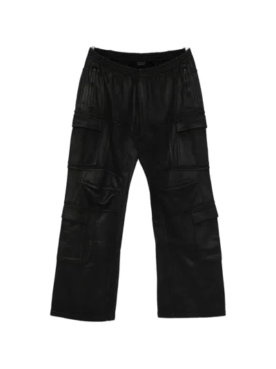 Balenciaga Cargo-pocket Trousers In Black