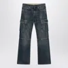 Balenciaga Cargo Regular Jeans With A Faded Effect