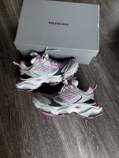 Pre-owned Balenciaga Cargo Sneaker Pink
