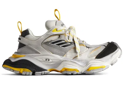 Pre-owned Balenciaga Cargo Sneaker (women's) Sneakers In Grey/black/yellow