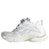 Balenciaga Cargo Sneakers 'light Beige Microfiber And Mesh' In Gray