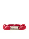Balenciaga Fuchsia Cargo Bracelet
